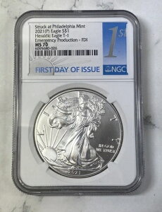 2021 P ASE $1 Vo[ - wfBbNC[O MS70 - ^Cv1 ً}Y FDI cd