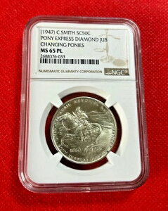 1947N C.SMITH SC50C |j[GNXvX _ChWu `FWO|j[ NGC MS 65 PL