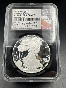 2023 S 1�I���X �v���[�t ASE �A�����J���V���o�[�C�[�O���R�C�� NGC PF70 �W���[���Y�V�O�l�`���[