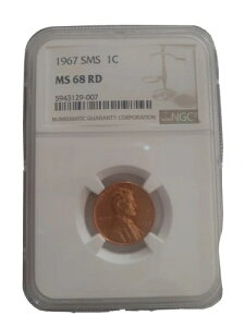 1967N SMS J[ Zg NGC MS 68 RD