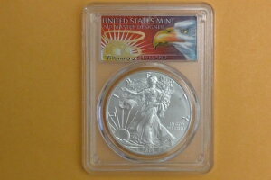 2019年 1ドル アメリカン シルバー イーグル 1オンス PCGS MS70 トーマス・クリーブランド 初日発行