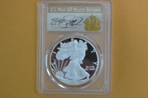 2018 W 1オンス シルバー イーグル PCGS PR70 DCAM FDI トーマス クリーブランド - スポット