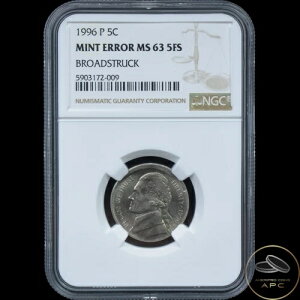 1996N P WFt@[\ jbP ~g G[ MS63 5FS t@Cu t Xebv u[hXgbN