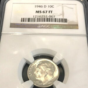 1946N D [Yxg _C NGC MS 67 tB[g FB tg[`oh W56