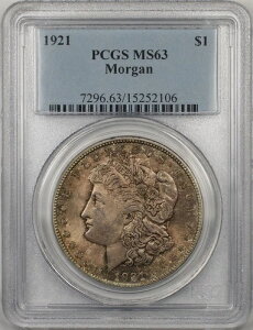 1921N K Vo[ _[ 1h RC PCGS MS-63 g[ (BR-27 C)