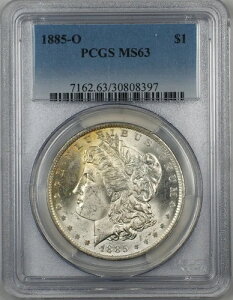 1885-O �����K����� 1�h�� PCGS MS-63 �y���g�[���i�ǎ��R�C���j�i7D�j