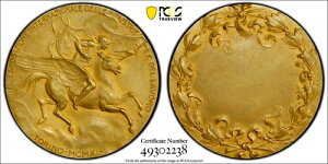 イタリア 1911年 トリノ国際博覧会 科学技術銅メダル PCGS SP63