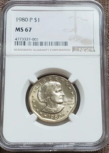 1980-P X[U B. A\j[ NGC MS67 - #3337-001