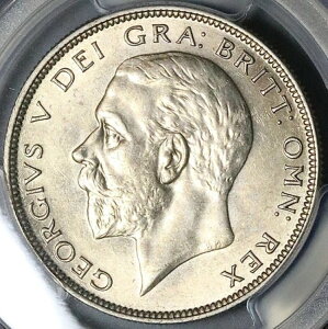 1936年 PCGS MS 63 1/2 クラウン ジョージ5世 イギリス 銀貨 (25051403C)
