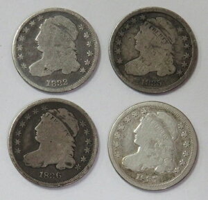 (4) 1832-1837N AJO Lbvt 10Zgd 4Zbg
