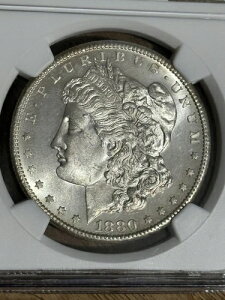 1880-S ���[�K�� �h�� NGC MS65 ���ɗǍD�ȏ��! - ����ۗ̕L��!