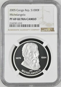 1993�N�R���S���a�� 1000�t���� �v���[�t��� �~�P�����W�F�� - NGC PF 69 UC