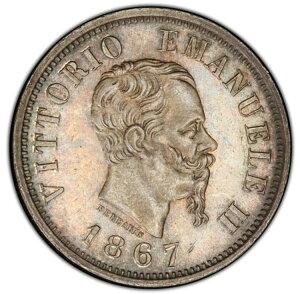 �C�^���A���� ���B�b�g�[���I�E�G�}�k�G�[��2�� 1867-M-BN 50�Z���g�G�V�~��� PCGS MS63