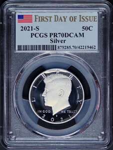 2021N S Vo[ PlfB n[t_[ PCGS PR70 DCAM s tbOx 50Zg