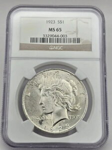 1923�N �v���[�X�h�� NGC MS 65 �������F�� �J�n