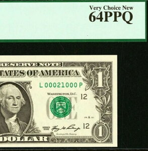 2006�N 1�h���A�M������s�� PCGS 64PPQ �o�[�X�f�[�E���[ �V���A���ԍ� 00021000