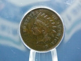 1866 年インディアンヘッド セントペニー 1 セント ANACS VF35 詳細 #729 非常に良好 ECC&C, Inc.