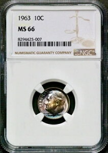 1963N 10Zg [Yxg _C - NGC MS 66 - ʃu[x[vg[ CC418