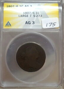 1807/6N h[v [WZg | S-273 | ANACS AG3 Xg[gO[h