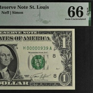 1974N 1hAMs PMG 66EPQ t@V[[ VAԍ 00000939