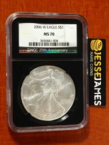 2006�N W �o�[�j�b�V���h �V���o�[ �C�[�O�� NGC MS70 �x�^�[�f�[�g �u���b�N �R�A�z���_�[