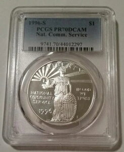 1996N S ƃR~jeBT[rXLO PR70 DCAM PCGS