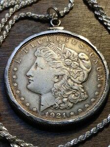 AU 1921 D Morgan Vo[hy_g 28C` C^AX^[O`F[ COA & Mtg{bNXt