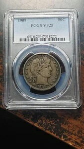 1909N o[o[ n[t_[ 50Zg PCGS VF25 iCXIWi 2795