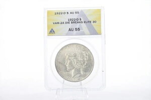1922-D 1h s[X_[ VAM-2A _CuCN G[g 30 ANACS AU 55