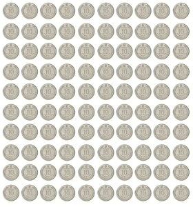 ENCi 10 tjA2023NAN #390020A~gALO X 100 