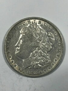 1892-O モルガン・ダラー 1ドル。魅力的なAU。