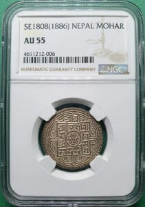 SE1808 (1886) lp[ 1 n[ Vo[g[ NGC AU 55 gbv|bv 1!