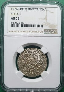 1899-1907 �����`�x�b�g�^���J�V���o�[�u�^�C�v E13.1�v NGC AU 53