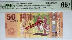 *�� 2013�N �t�B�W�[ ???? 50�h�� ���{���� UNC PMG 66EPQ P#118s