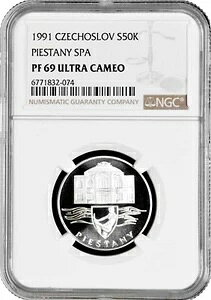 �`�F�R�X���o�L�A 50�R���i 1991�N�ANGC PF69 UC�A�u�s�G�V�`���j�E�X�p�v�g�b�v�|�b�v 2/0
