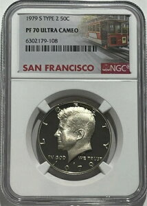 1979 S ^Cv 2 NGC PF70 EgJI PlfB n[t_[ JFK 50Zg g[x