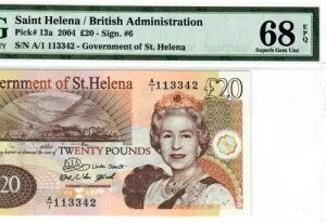 �Z���g�w���i-20�|���h-2004-�s�b�N13a **PMG 68 EPQ SUPERB GEM UNC**�g�b�v�|�b�v**