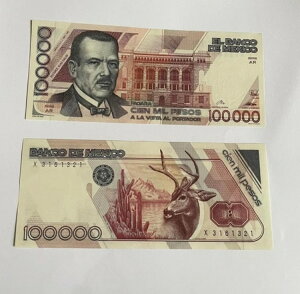 1991 ���L�V�R��s�� 100,000 �y�\ �v���^���R E �R�[����s�� Unc one