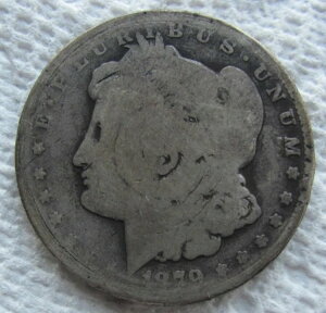 1879�N- CC $1 �����K����� �󏭃L�[���t �J�[�\���V�e�B������ �j���t�B���[