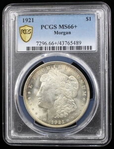 1921N [KE_[ 1h PCGS MS66+ (65489)