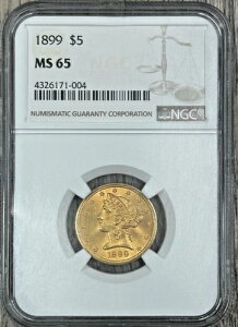 1899N P $5 oeBwbhn[tC[O݁ANGC MS 65AO[h