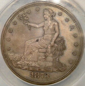 1873�N �f�՗p��� �� ���t�̂� 865���ō� ANACS �v���[�t 60 �ڍ׃N���[�j���O�ς�