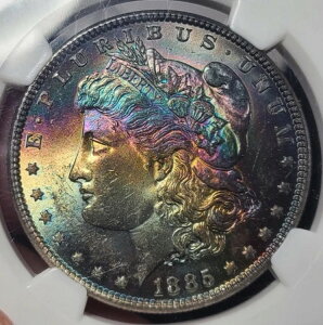 1885N K AJ NGC MS 63 STAR - S[WXȃC{[g[