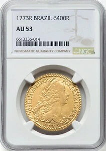 uW 1773 -R zZ I 6400 CX NGC AU53 - 傫ȃS[h - ȕ\!