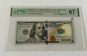 2017A-$100 j[[NAMs - o^tCtH[hG[ X[p[WF 67 UNC - 