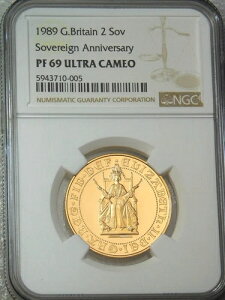 1989�N �C�M���X �S�[���h 2 �\�u���� NGC PF69 �E���g���J���I 500���N�L�O #F504