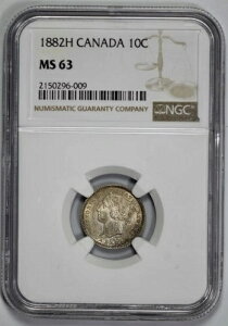 1882-H Ji_  10Zg NGC MS 63