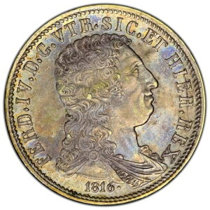 i|ƃV`A sAXg Iu 120 Oi 1816 tFfBih IV PCGS AU58
