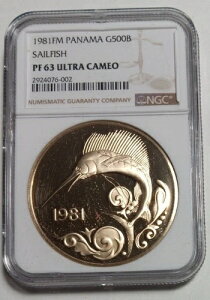 pi} 1981 500 o{A S[h ZCtBbV NGC PF63 EgJI ɏ s 487