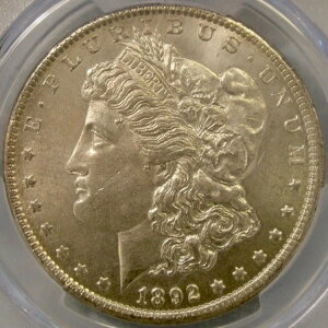 1892N CC [K Vo[h  S[WXȔ PCGS UNC ~gԏڍ